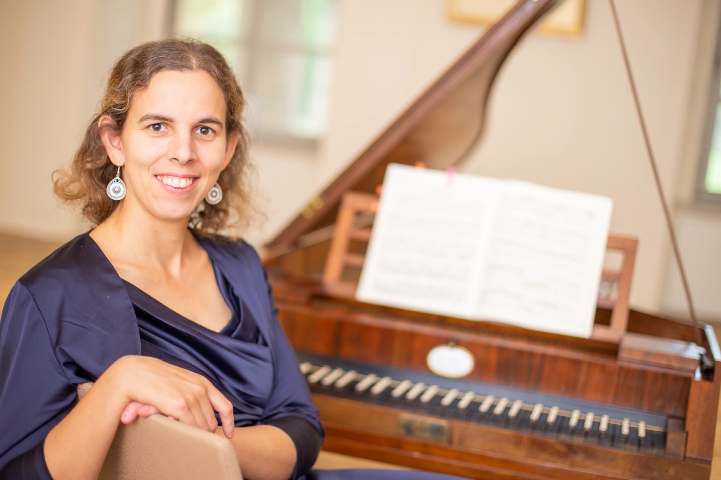 Ines Schüttengruber at the piano